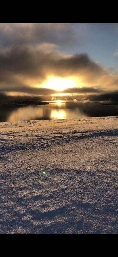 Moderne Og Trivelig Leilighet, Med Unik Utsikt Tromso Luaran gambar